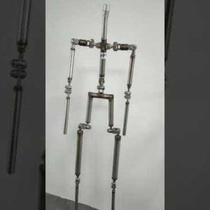 New metal frame metal skeleton, shrug frame, can stand up silicone sex doll material # sex doll